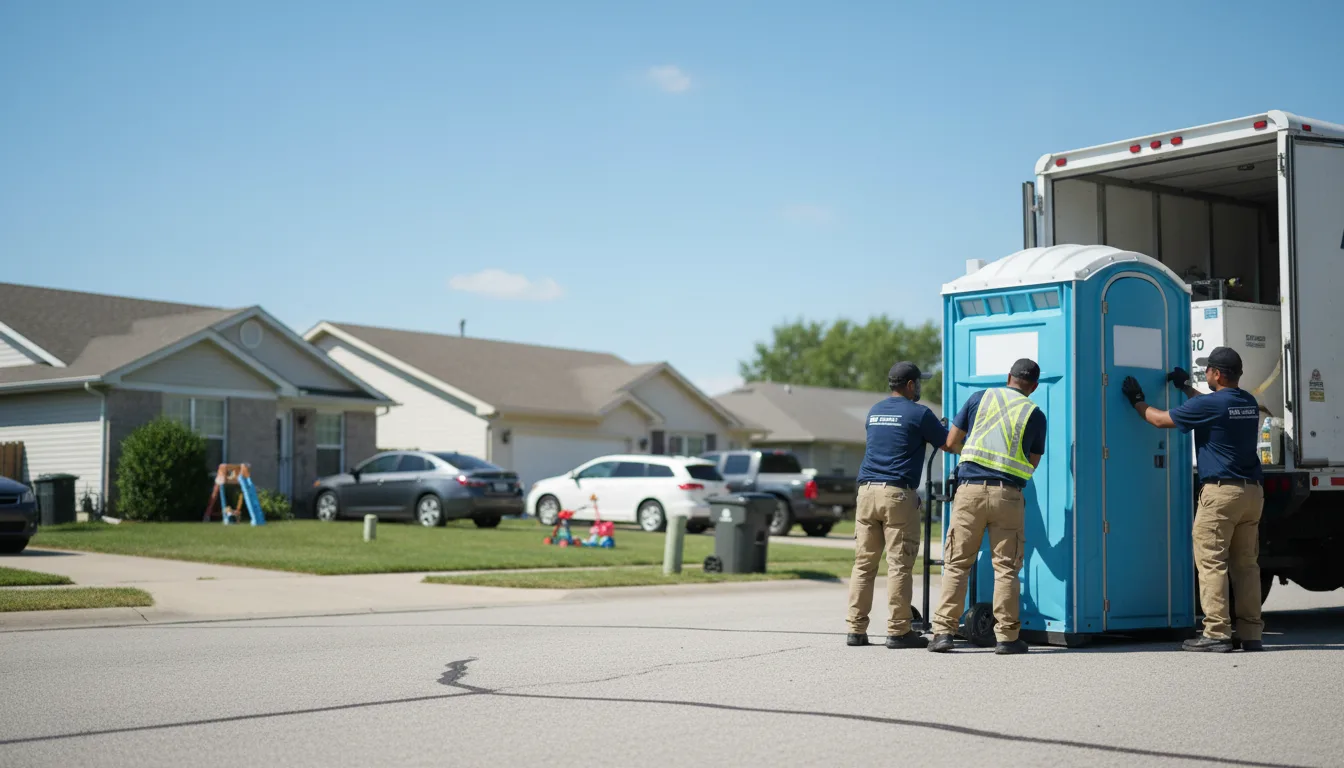 Standard Porta Potty Rentals in Freeman, SD near me